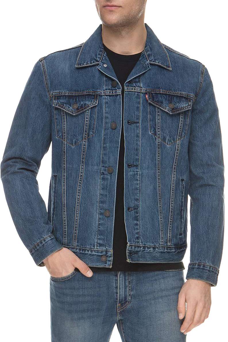 Джинсовая мужская куртка Levi's | PlanetJeans.ru
